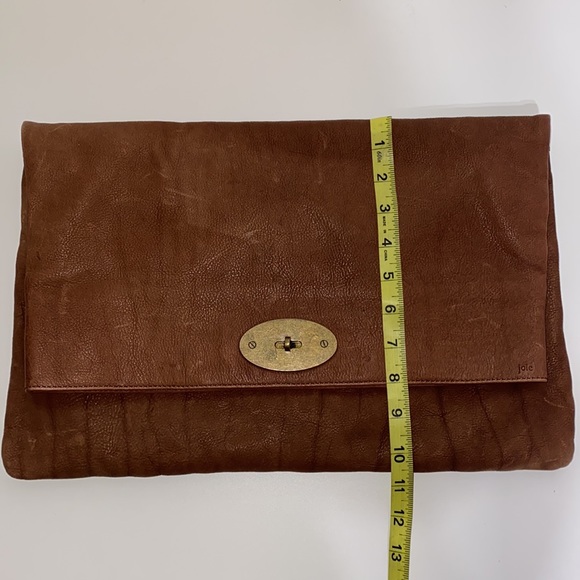 Joie Italian Leather Brown Clutch - Picture 10 of 15